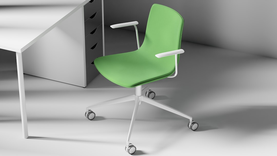 Compact office chair for small spaces