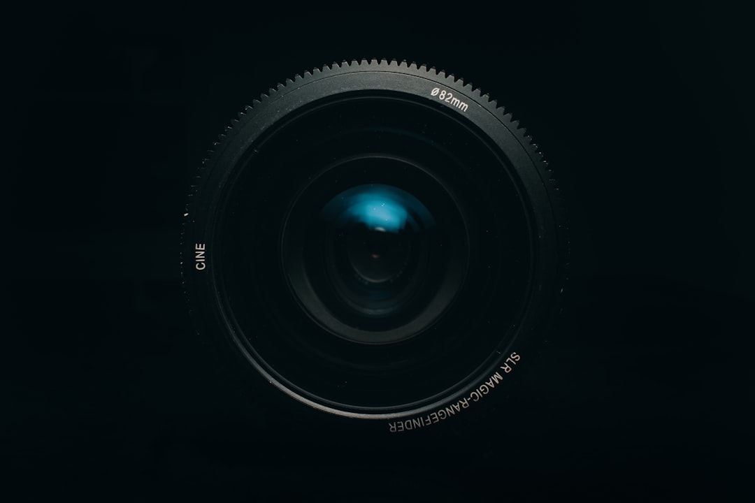 Smartphone camera lenses close-up