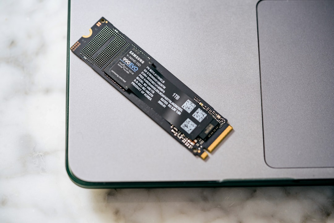 NVMe SSD upgrade for laptop storage