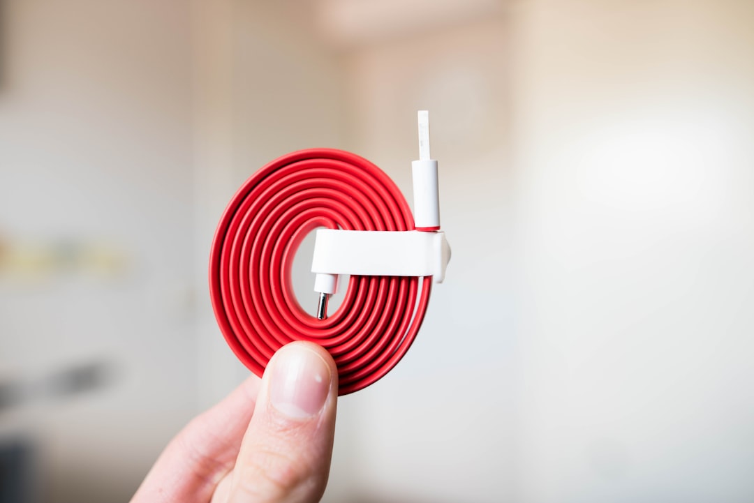 Velcro cable ties organizing wire bundles