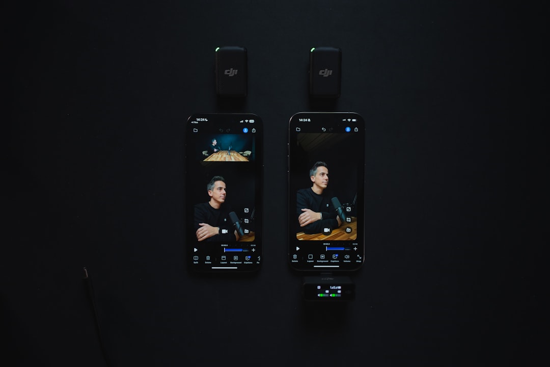 Wireless lavalier microphone system for content creators