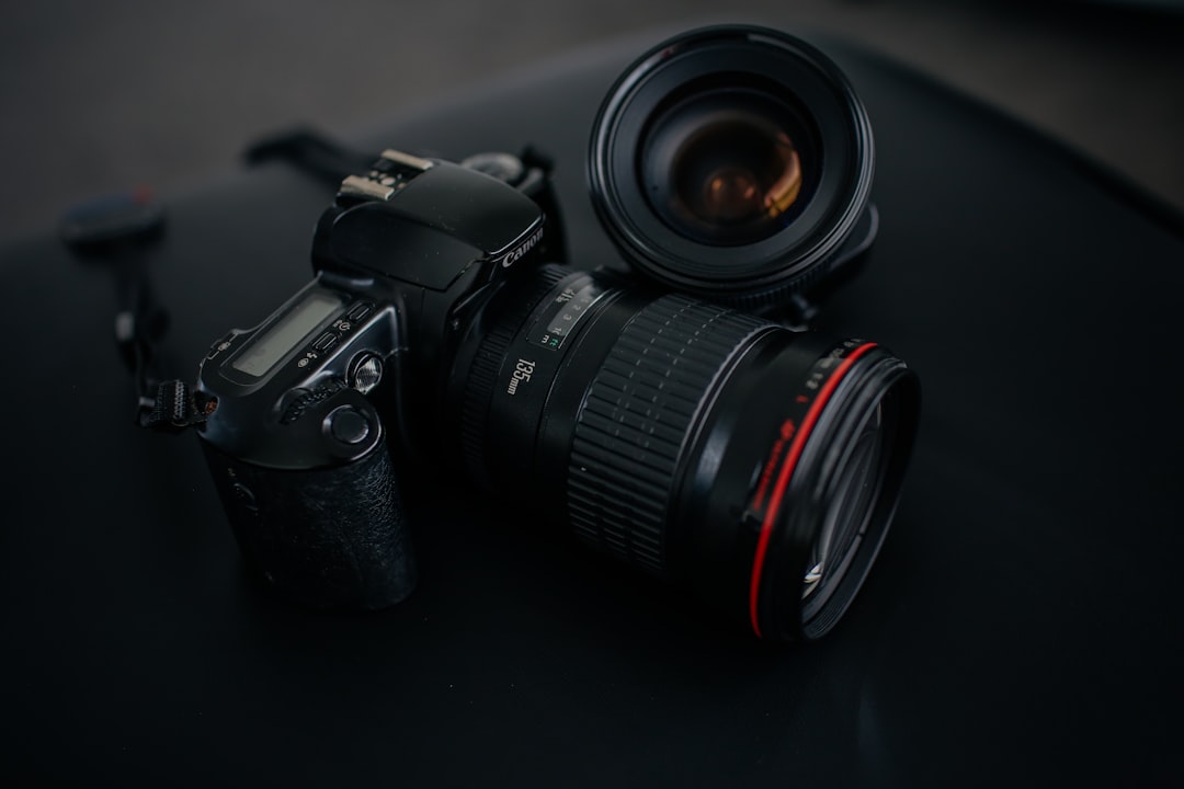 Professional photography equipment setup