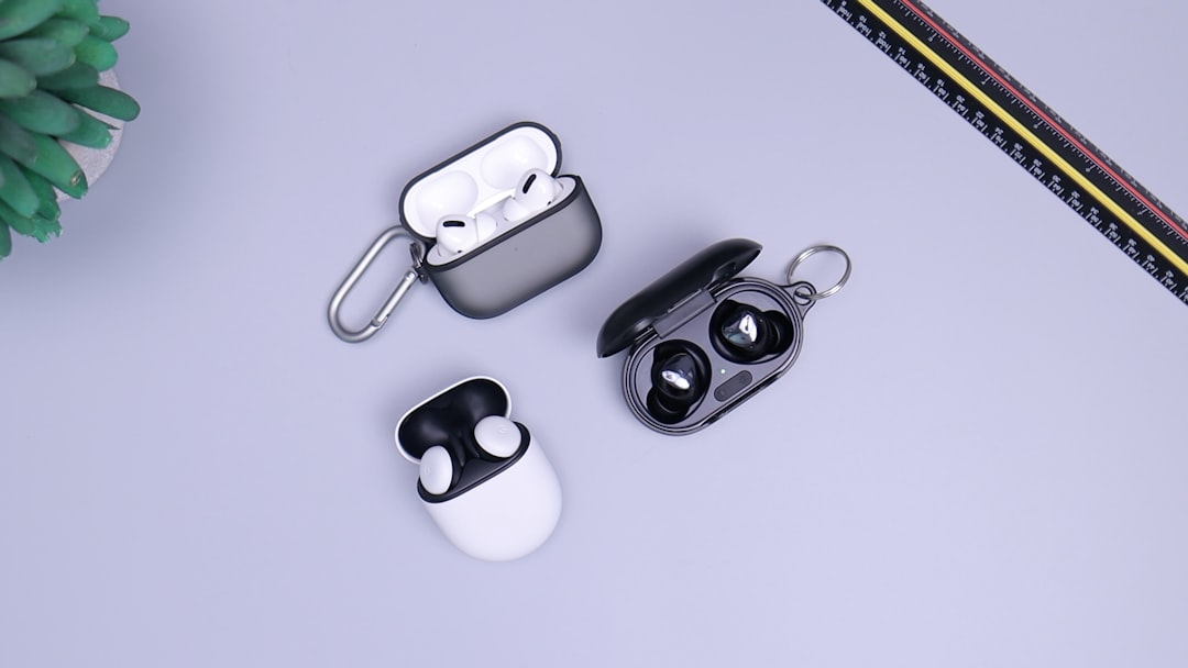 Wireless earbuds with modern technology
