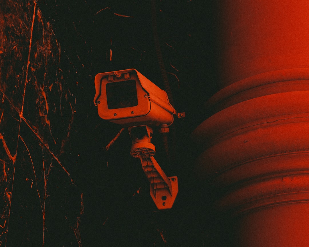 Thermal imaging camera showing heat distribution