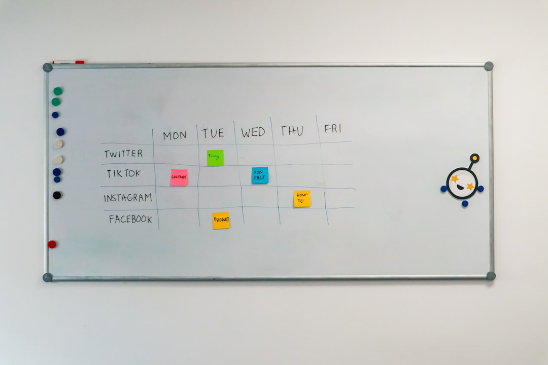 Glass desktop whiteboard for planning and organization