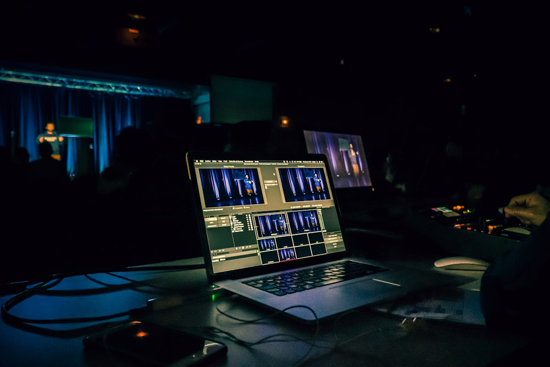 streaming video production workspace setup