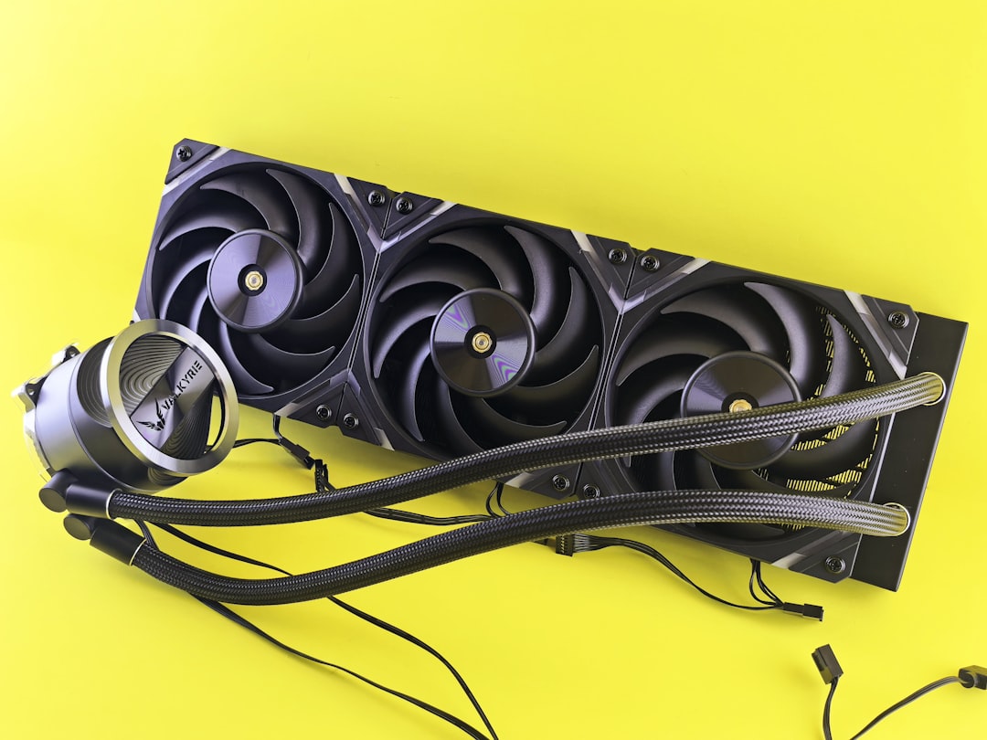 Liquid cooling radiator AIO system for GPU