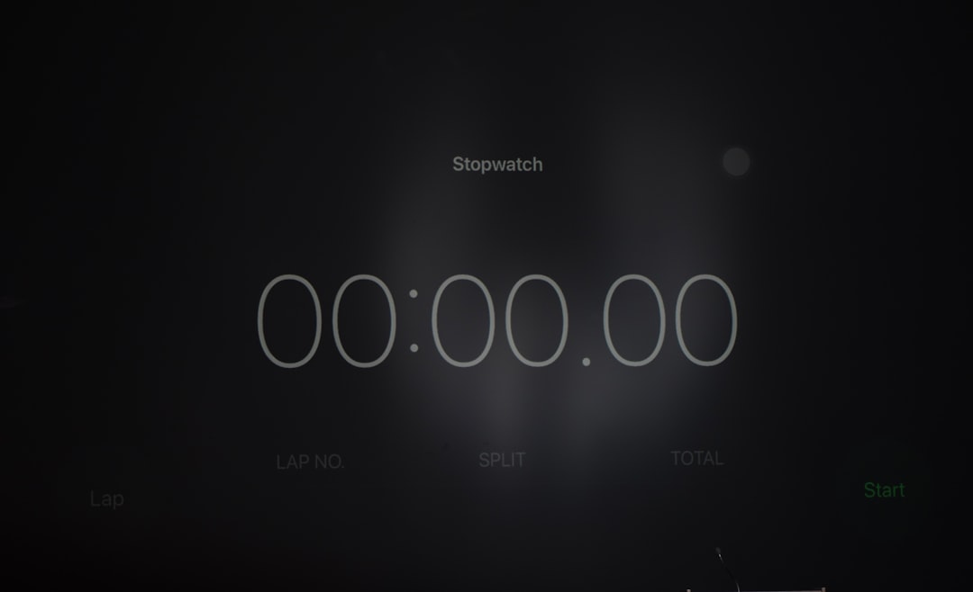 Digital countdown display
