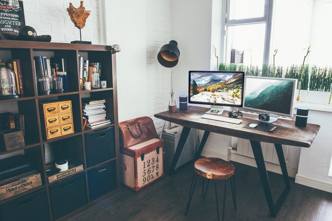 Technology enthusiast workspace setup