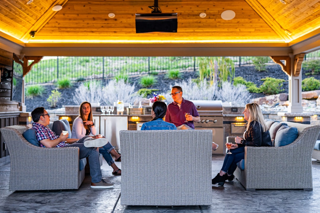 Outdoor speakers patio