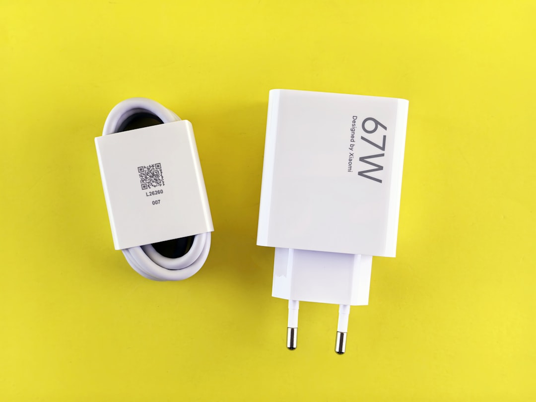 USB-C GaN charger powering multiple devices