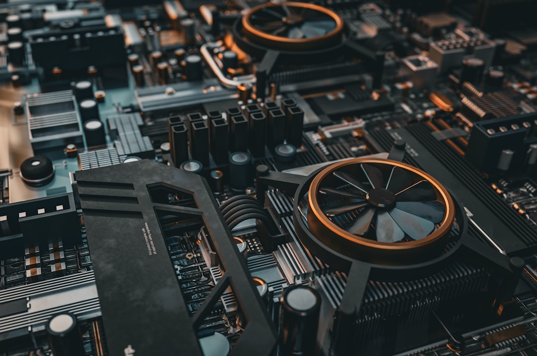 Technology components circuit board processor
