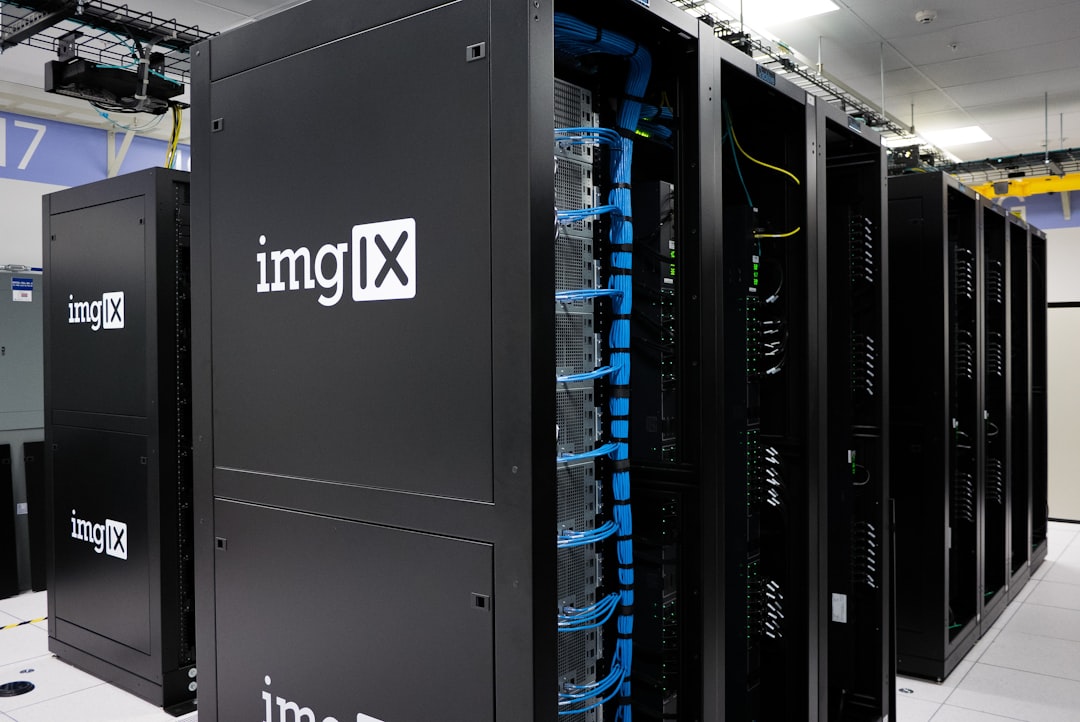 Data center servers representing large-scale AI computing infrastructure