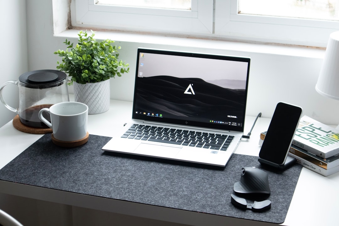 Wireless charging desk mat