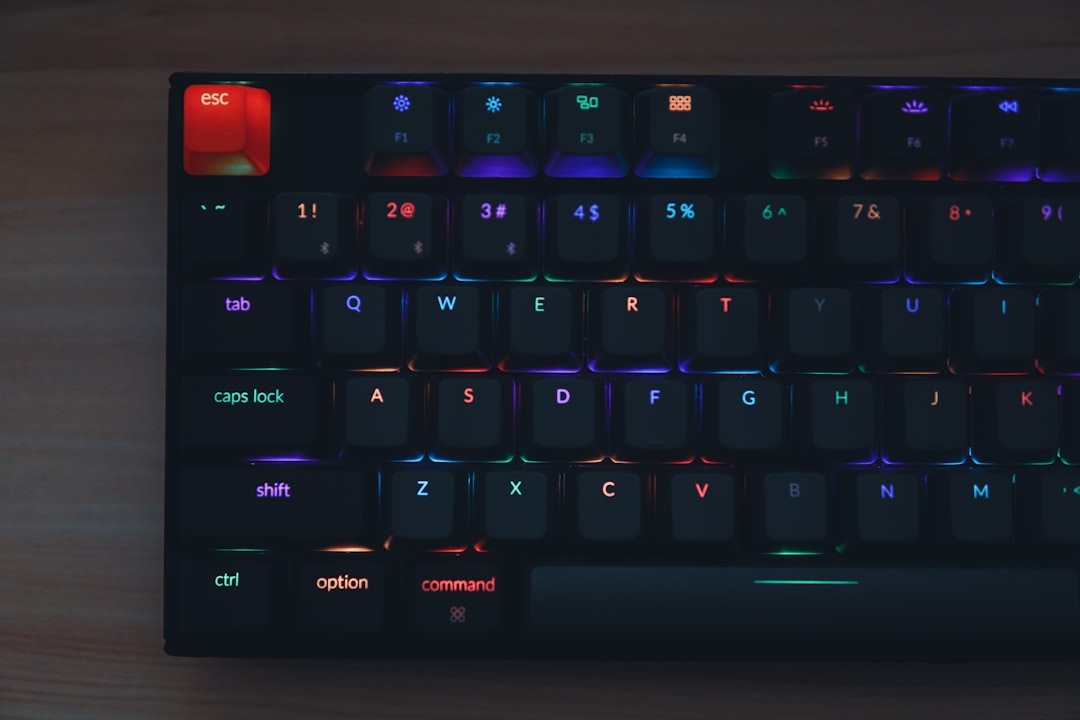 High-performance gaming laptop with RGB keyboard
