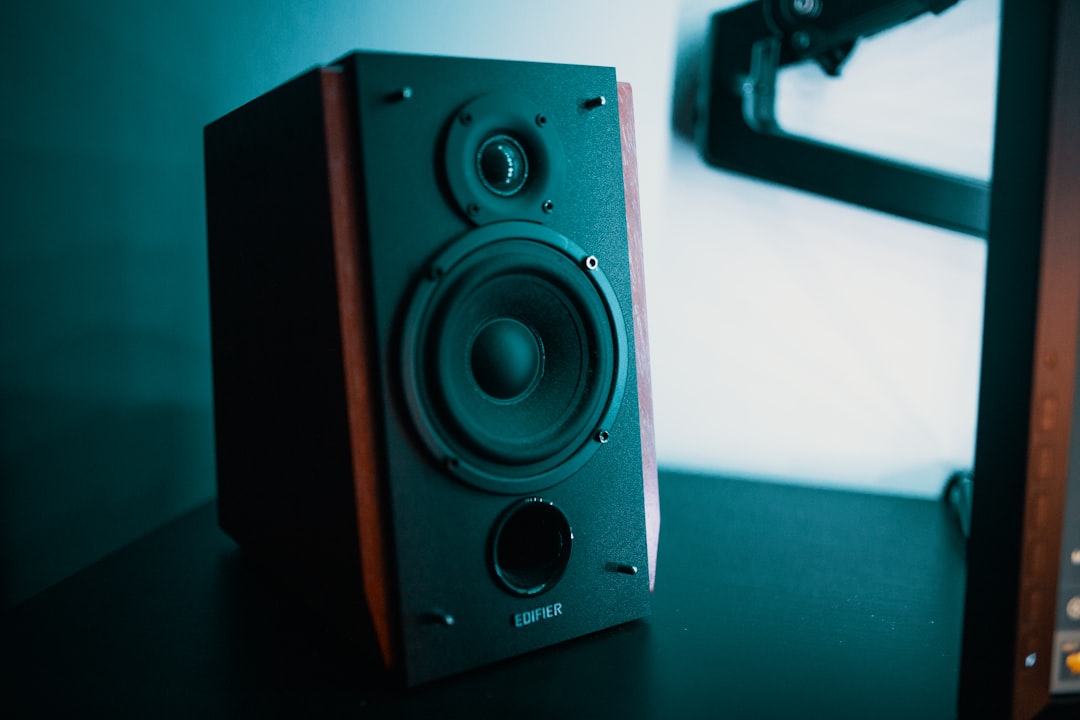 Desk speakers setup