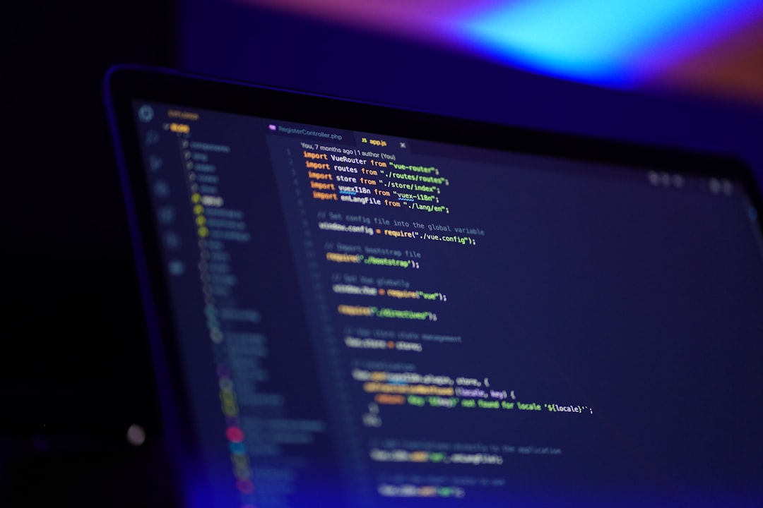 Terminal window running local AI software
