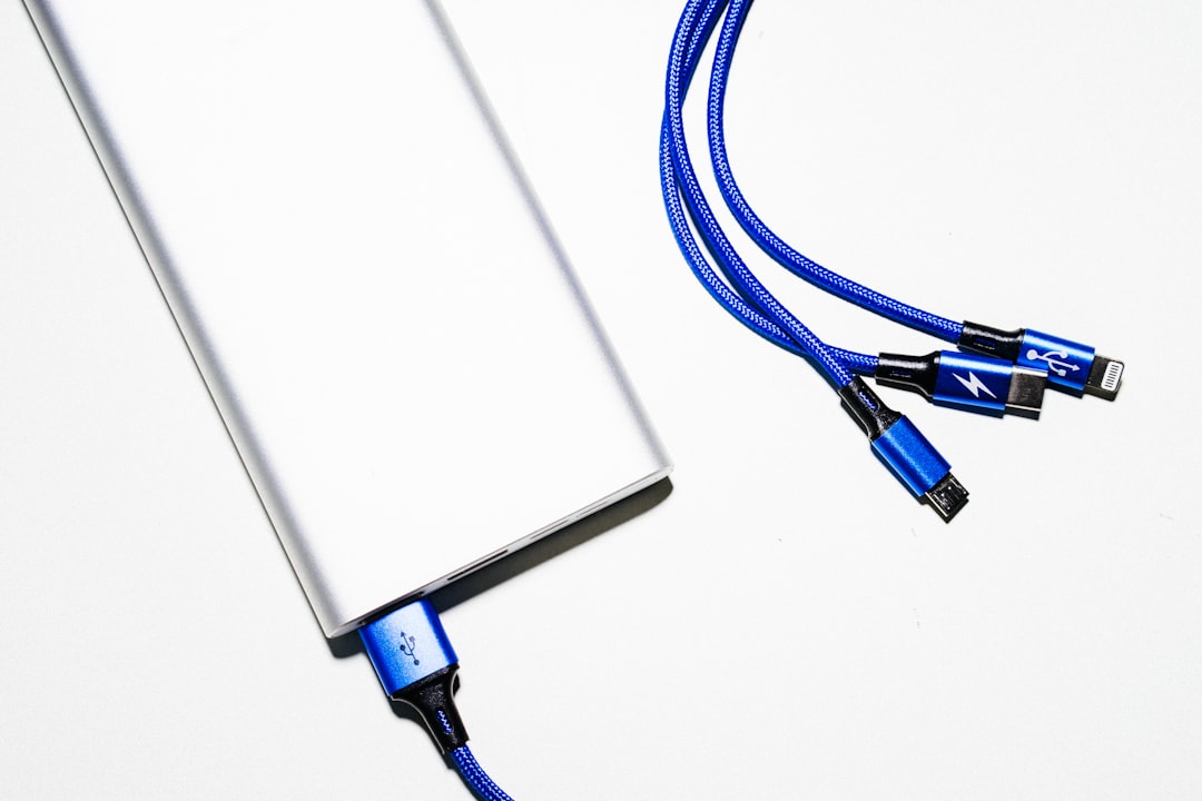 SSD in aluminum enclosure connected by cable