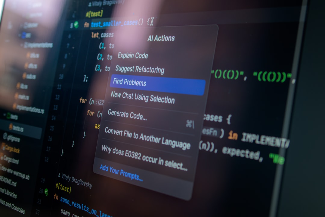 AI transcription software on computer screen