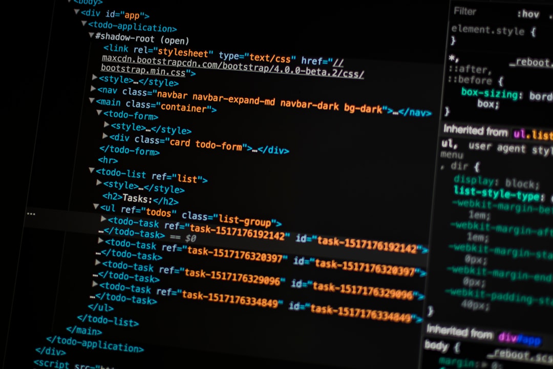 Terminal window with command line interface