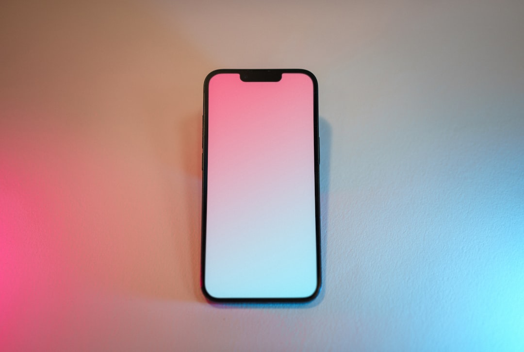 Vibrant OLED smartphone display showing bright colors