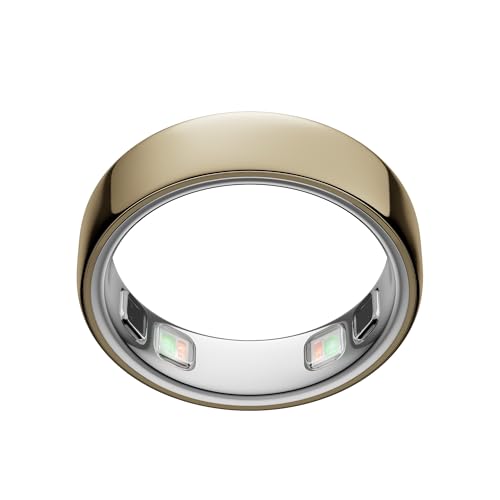 Oura Ring 5 gold smart ring product shot