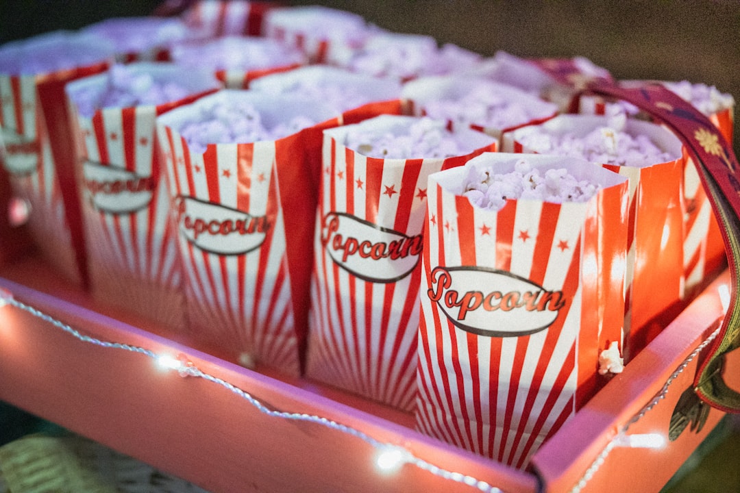 Popcorn ready for movie night