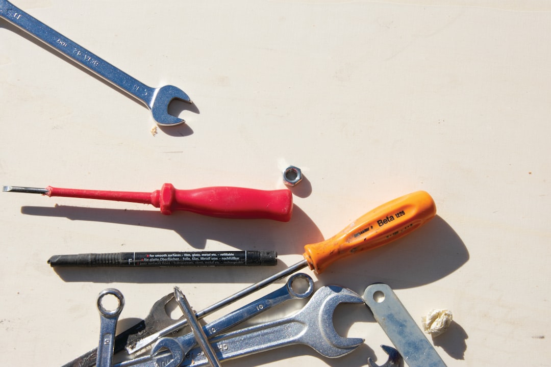 Hand tools used for installing drives and mounting hardware